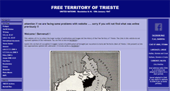 Desktop Screenshot of freeterritorytrieste.com